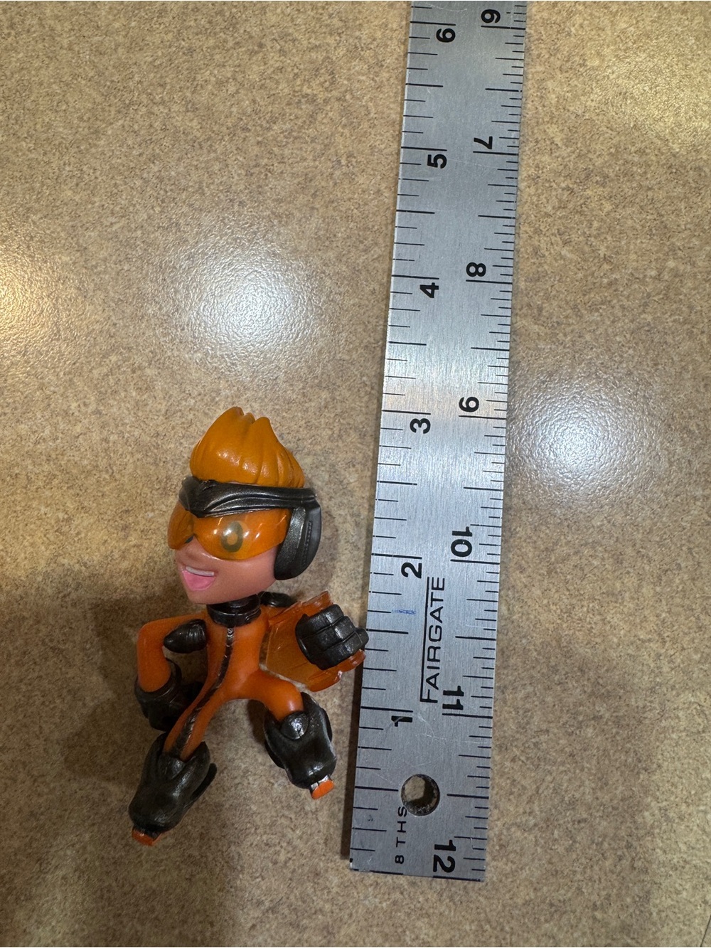 Gene, the lead character from the Playmobil Super 4 animated series